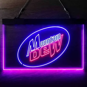 Mountain Dew Logo Neon-Like LED Sign