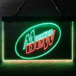 Mountain Dew Logo Neon-Like LED Sign