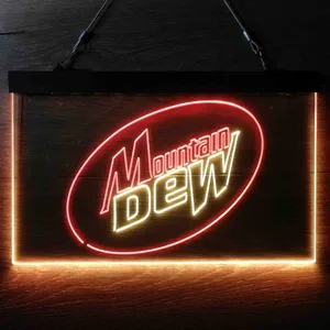 Mountain Dew Logo Neon-Like LED Sign