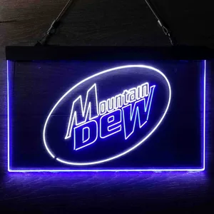 Mountain Dew Logo Neon-Like LED Sign
