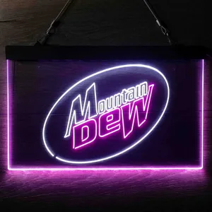 Mountain Dew Logo Neon-Like LED Sign