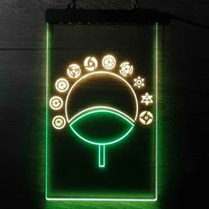 Naruto Sharingan Circular Fan Neon-Like LED Sign
