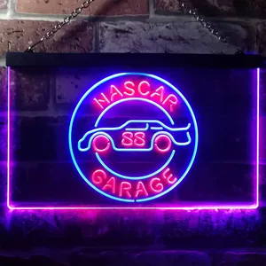 Nascar 88 Garage Dale Jr Neon-Like LED Sign