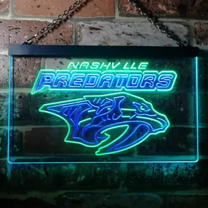 Nashville Predators Logo Neon-Like LED Sign