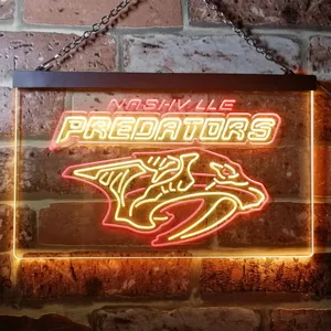 Nashville Predators Logo Neon-Like LED Sign