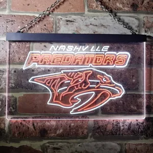 Nashville Predators Logo Neon-Like LED Sign