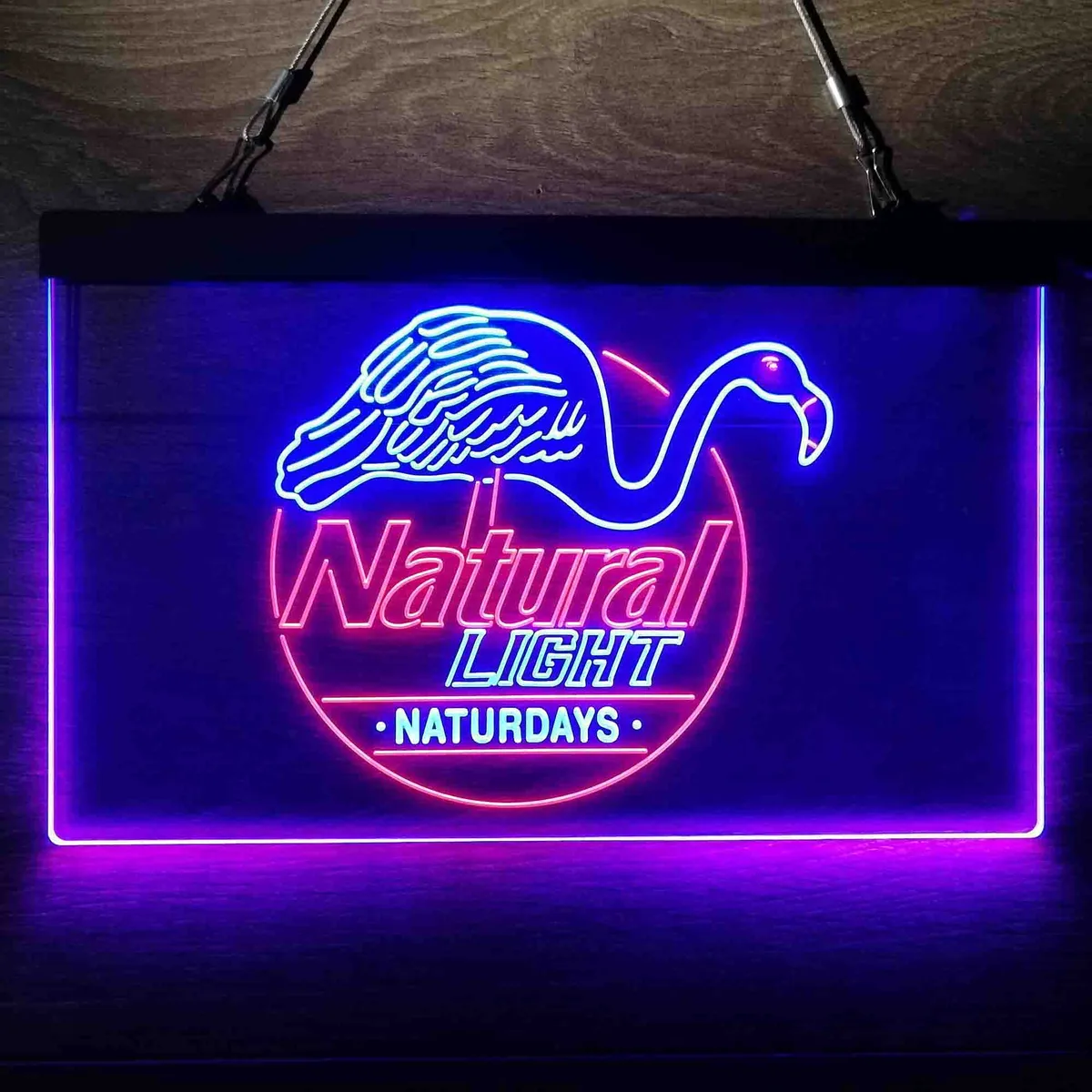 Natural Light Naturdays Swan Neon-Like LED Sign