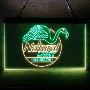 Natural Light Naturdays Swan Neon-Like LED Sign