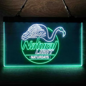 Natural Light Naturdays Swan Neon-Like LED Sign