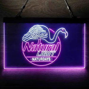 Natural Light Naturdays Swan Neon-Like LED Sign