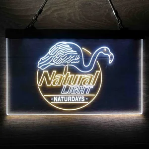 Natural Light Naturdays Swan Neon-Like LED Sign