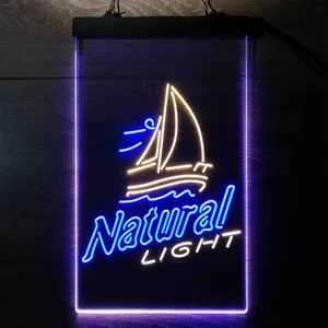 Natural Light Sailboat 2 Neon-Like LED Sign
