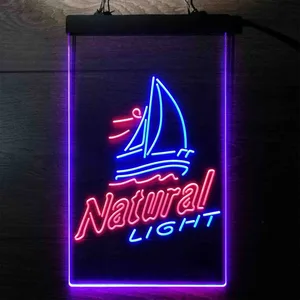 Natural Light Sailboat 2 Neon-Like LED Sign
