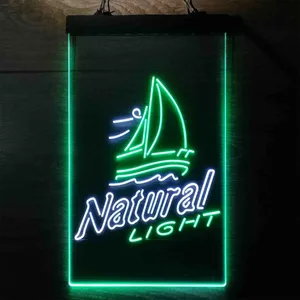 Natural Light Sailboat 2 Neon-Like LED Sign