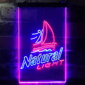 Natural Light Sailboat Neon-Like LED Sign