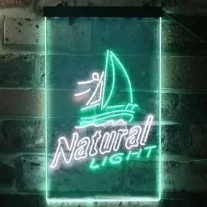 Natural Light Sailboat Neon-Like LED Sign