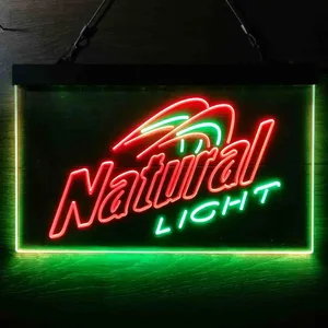 Natural Light Slanted Neon-Like LED Sign