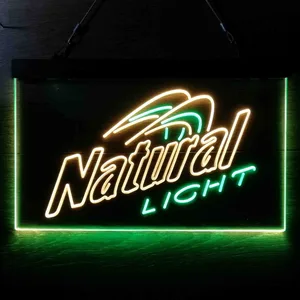 Natural Light Slanted Neon-Like LED Sign