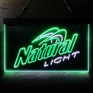 Natural Light Slanted Neon-Like LED Sign