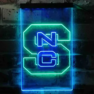 NC State Wolfpack Logo Neon-Like LED Sign