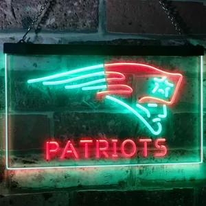 New England Patriots Neon-Like LED Sign