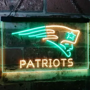New England Patriots Neon-Like LED Sign