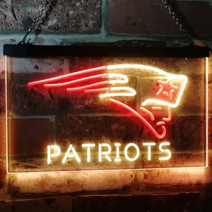New England Patriots Neon-Like LED Sign