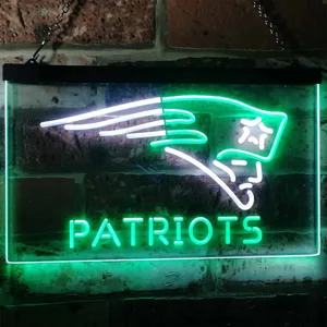 New England Patriots Neon-Like LED Sign