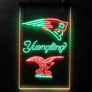 New England Patriots Yuengling Neon-Like LED Sign