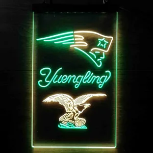 New England Patriots Yuengling Neon-Like LED Sign