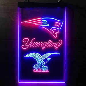 New England Patriots Yuengling Neon-Like LED Sign