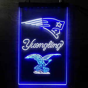 New England Patriots Yuengling Neon-Like LED Sign