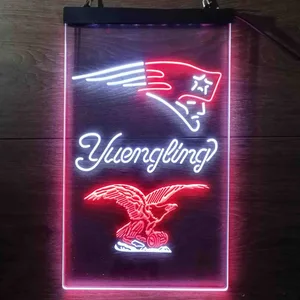 New England Patriots Yuengling Neon-Like LED Sign