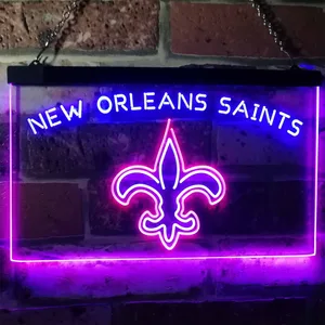 New Orleans Saints Neon-Like LED Sign