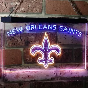 New Orleans Saints Neon-Like LED Sign