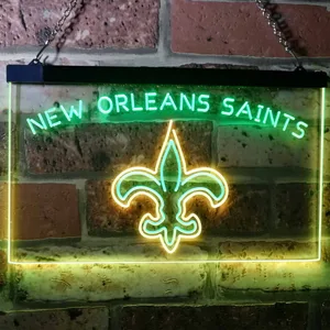 New Orleans Saints Neon-Like LED Sign
