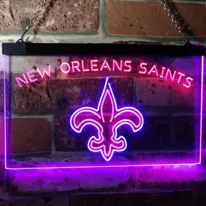 New Orleans Saints Neon-Like LED Sign
