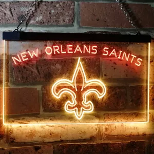 New Orleans Saints Neon-Like LED Sign