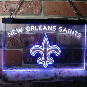 New Orleans Saints Neon-Like LED Sign