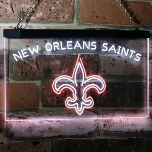 New Orleans Saints Neon-Like LED Sign