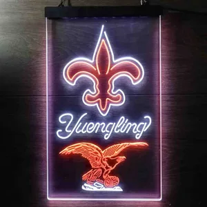 New Orleans Saints Yuengling Neon-Like LED Sign