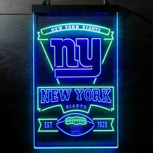 New York Giants EST 1925 Neon-Like LED Sign