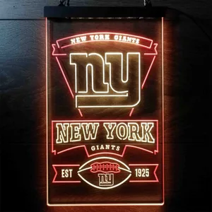 New York Giants EST 1925 Neon-Like LED Sign
