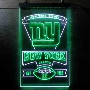 New York Giants EST 1925 Neon-Like LED Sign