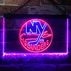 New York Islanders Logo 1 Neon-Like LED Sign