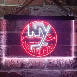 New York Islanders Logo 1 Neon-Like LED Sign