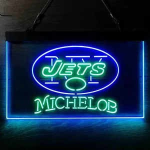 New York Jets Michelob Neon-Like LED Sign