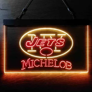 New York Jets Michelob Neon-Like LED Sign
