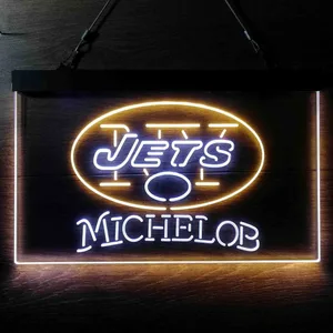 New York Jets Michelob Neon-Like LED Sign