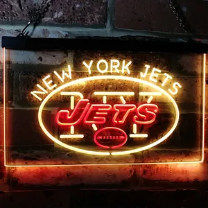 New York Jets Neon-Like LED Sign